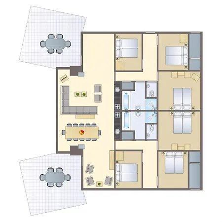 Comfort 12-person In The Landal Village Leau Dheure *